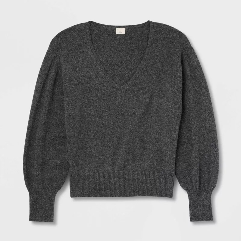 A New Day Knit V-Neck Sweater